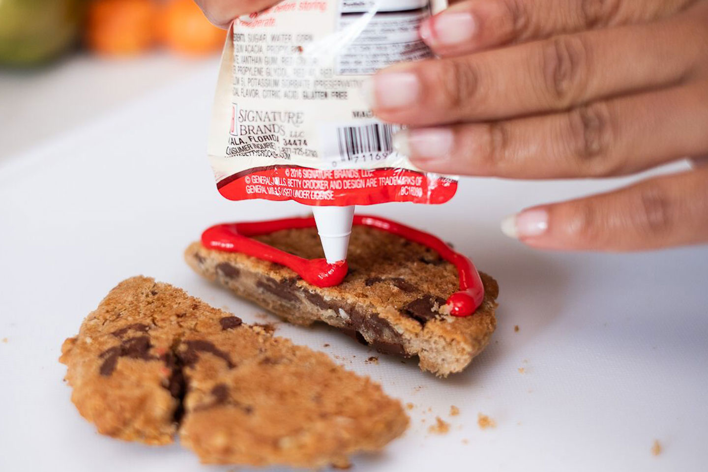 Halloween Hacks Chocolate Chunk Vampire Teeth ChickfilA